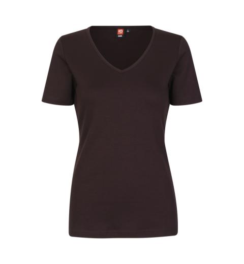 Interlock T-shirt | V-neck | women