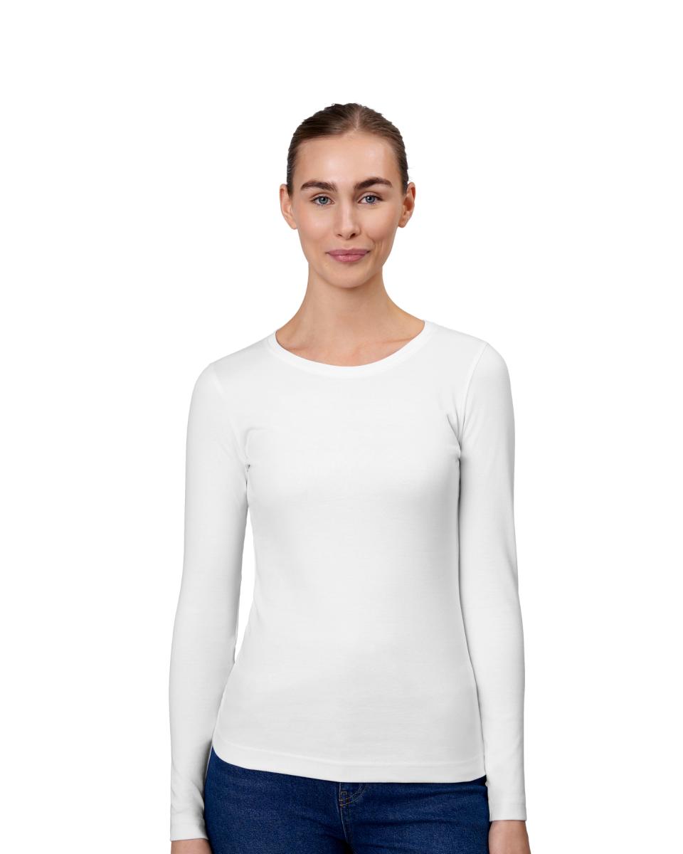 Interlock T-shirt | long-sleeved | women