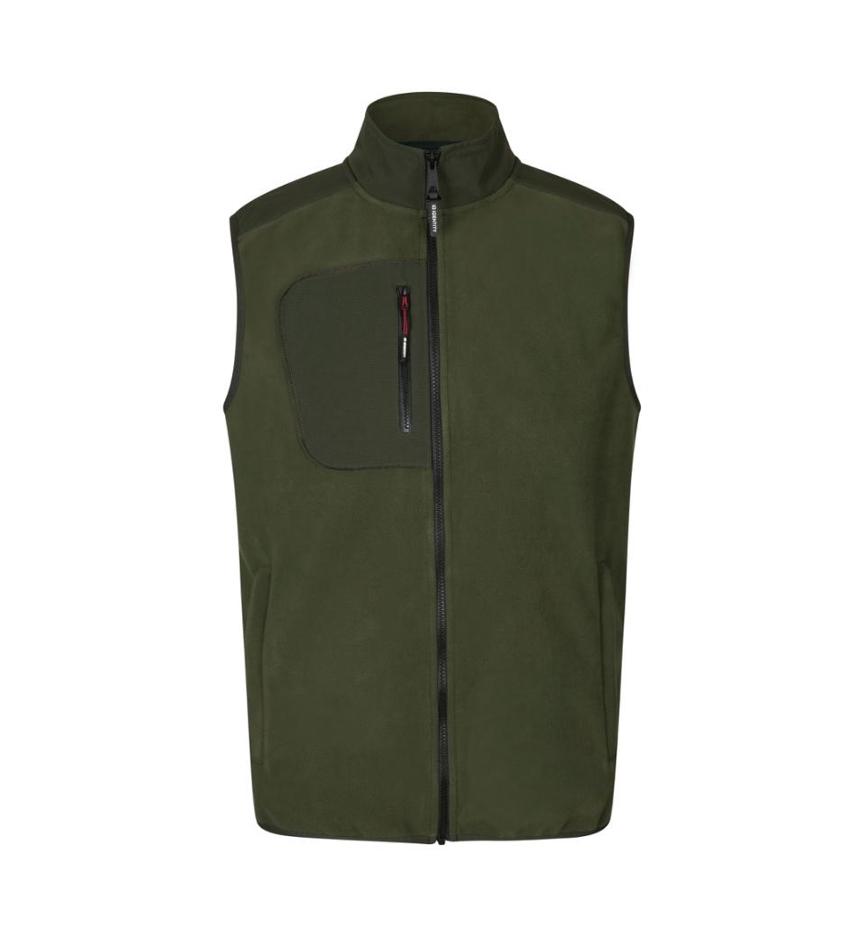 Bonded fleece vest