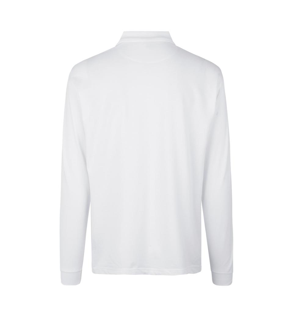 PRO Wear Langarm-Poloshirt | Druckknopf