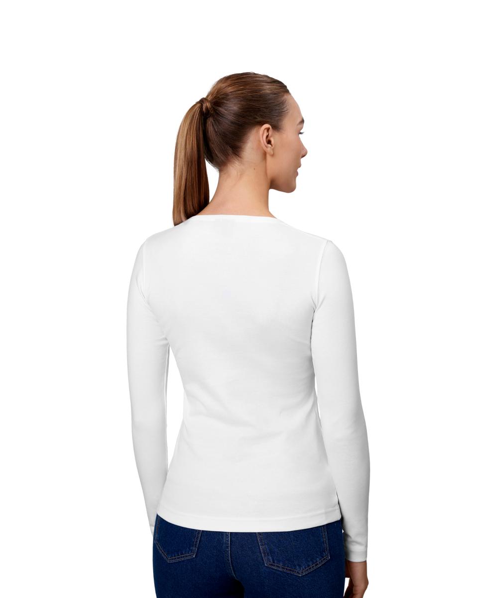 Interlock T-shirt | long-sleeved | women