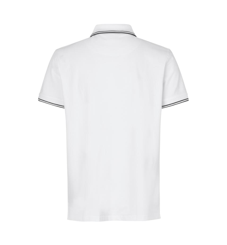 Kontrastowa koszulka polo | stretch