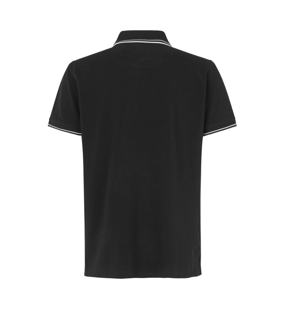 Kontrastowa koszulka polo | stretch