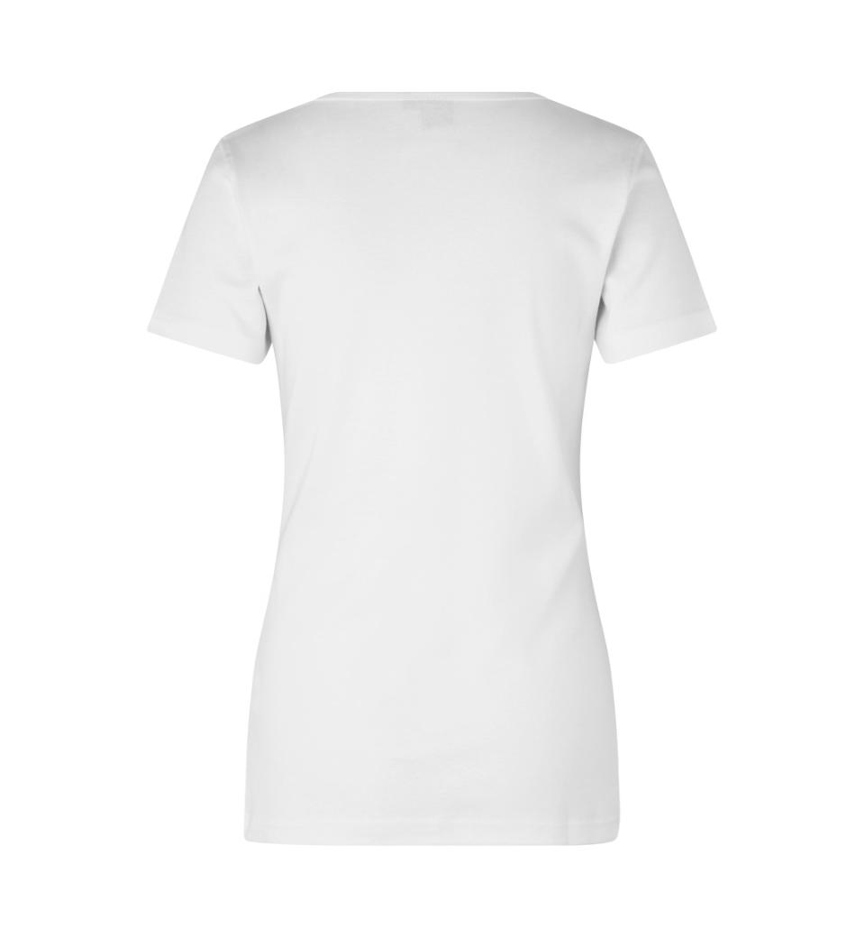 T-shirt | Rib 1x1 | damski