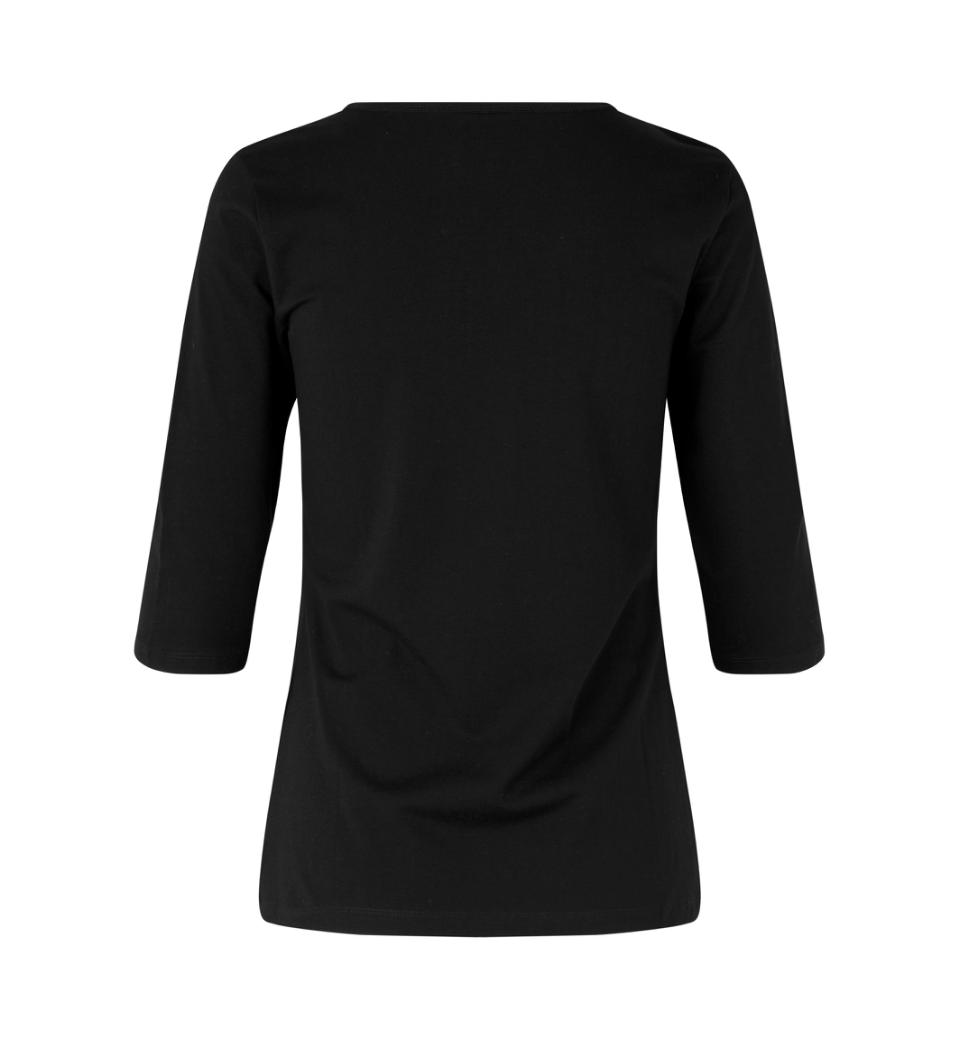 Stretch T-shirt | ¾ sleeve | women
