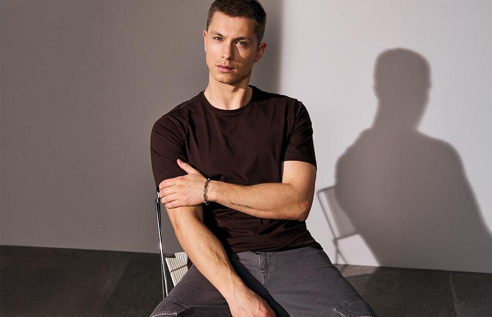 T-shirt ze stretchem | komfort