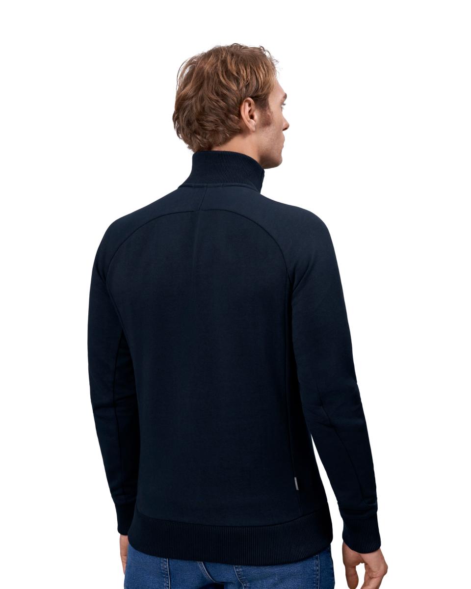 Sweatshirt cardigan | dragkedja