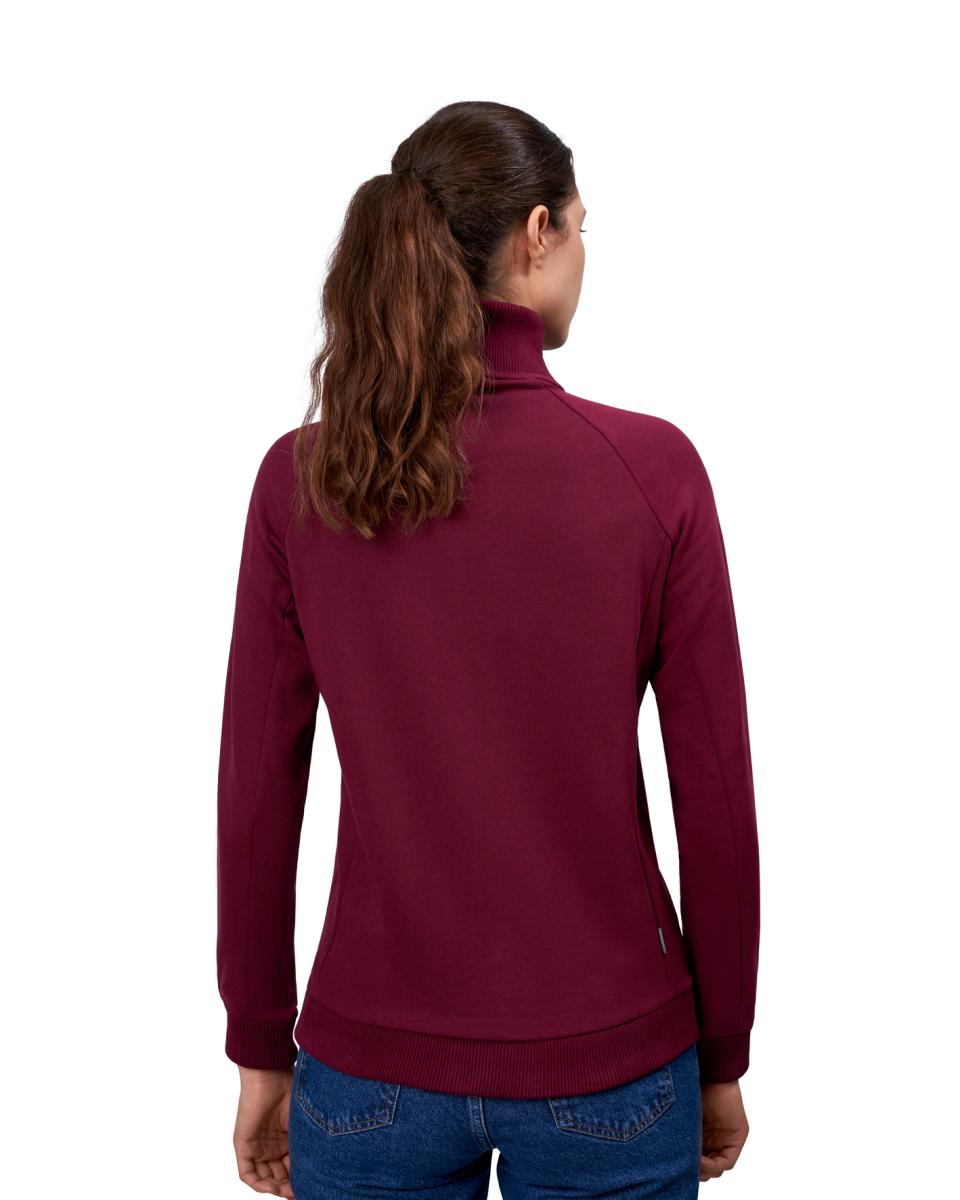 Sweatshirt cardigan | dragkedja | dam