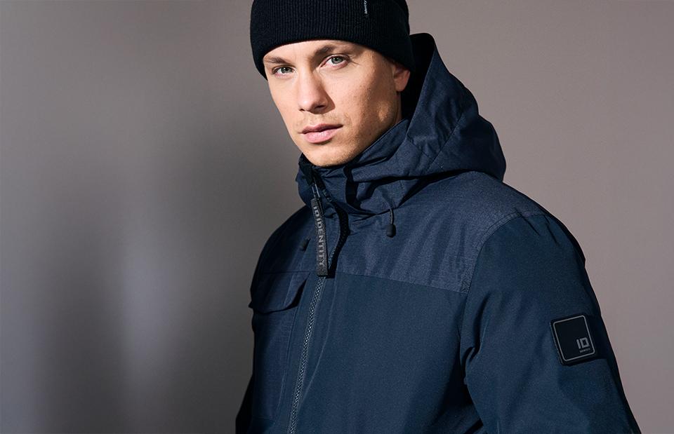 Hooded vinterjakke
