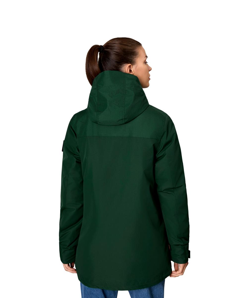 Hooded vinterjakke  | dame