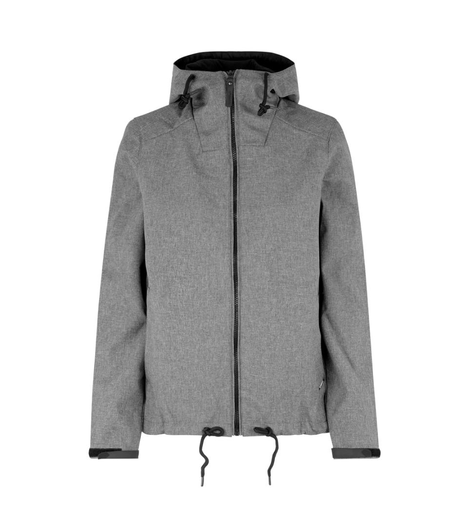 Softshell hoodie | zip | dame