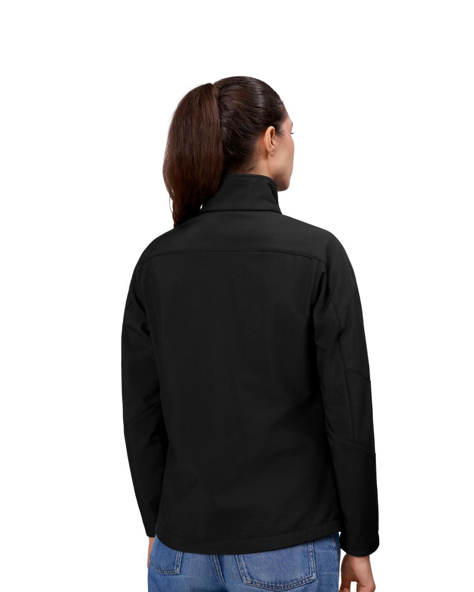 Kurtka soft shell | kontrast | damska