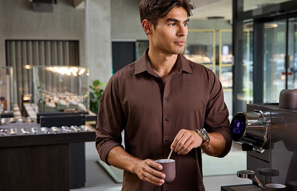 SEVEN SEAS Hybrid shirt | modern