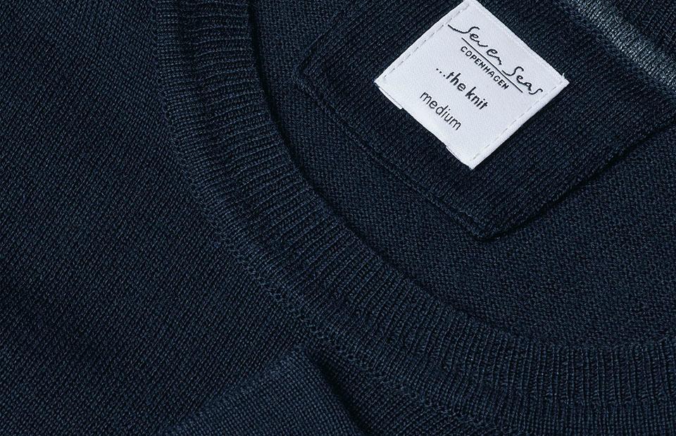 SEVEN SEAS The knit | o-neck | dam
